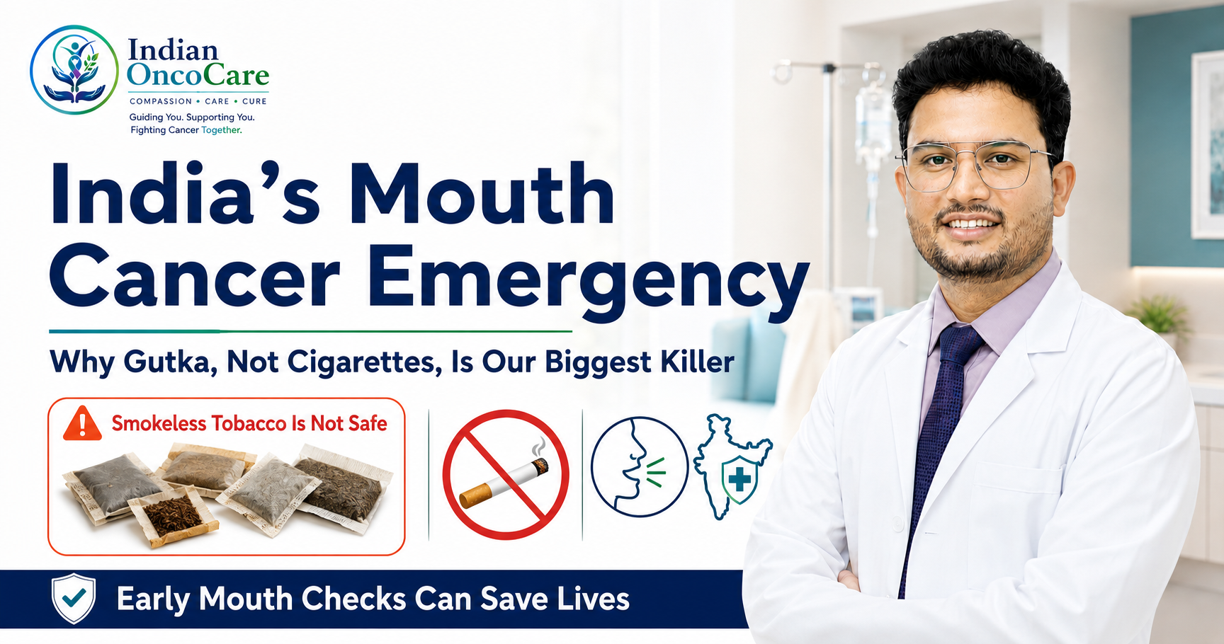 India’s Mouth Cancer Emergency: Why Gutka, Not Cigarettes, Is Our Biggest Killer