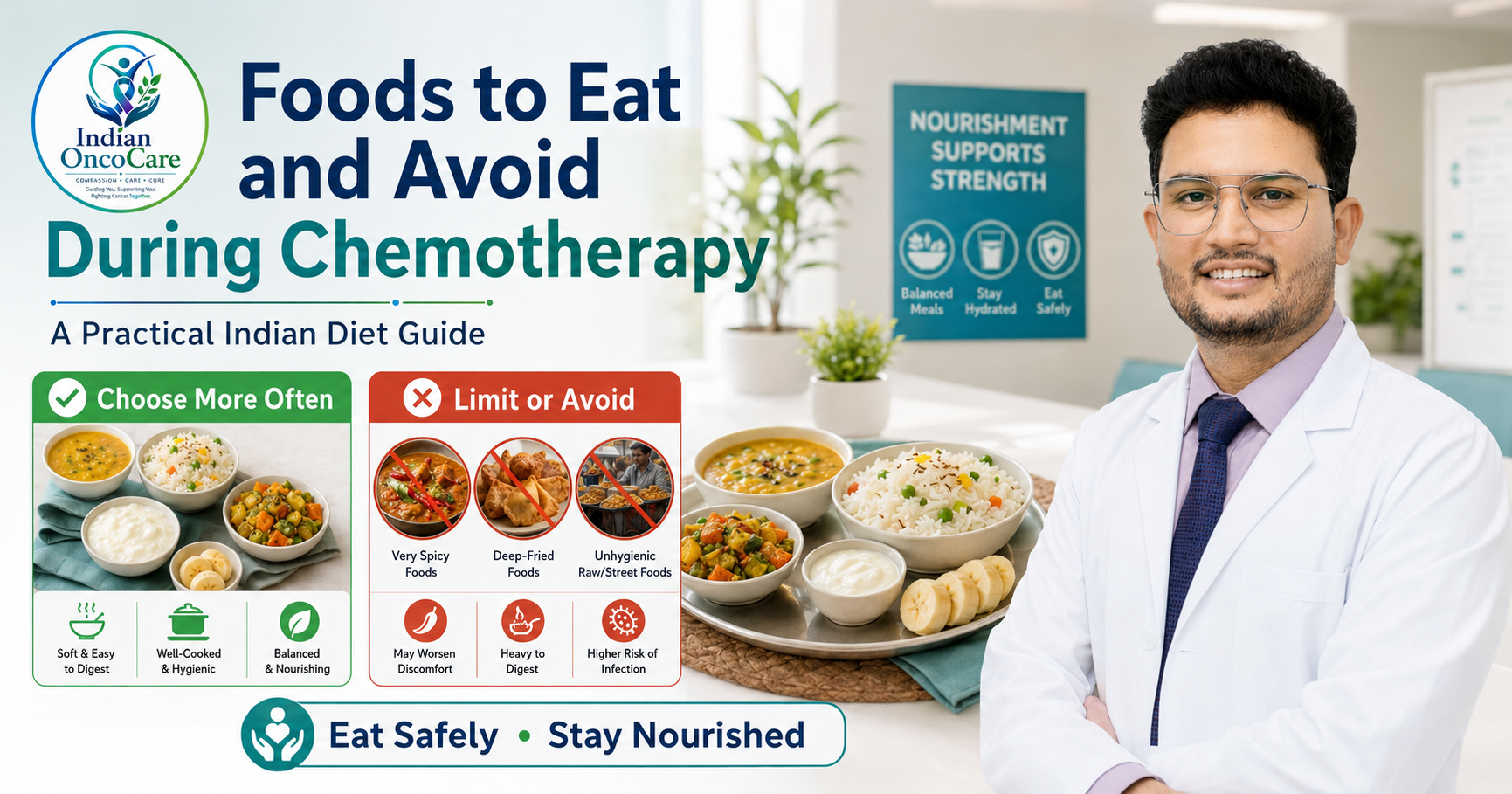 Foods to Eat and Avoid During Chemotherapy: A Practical Indian Diet Guide