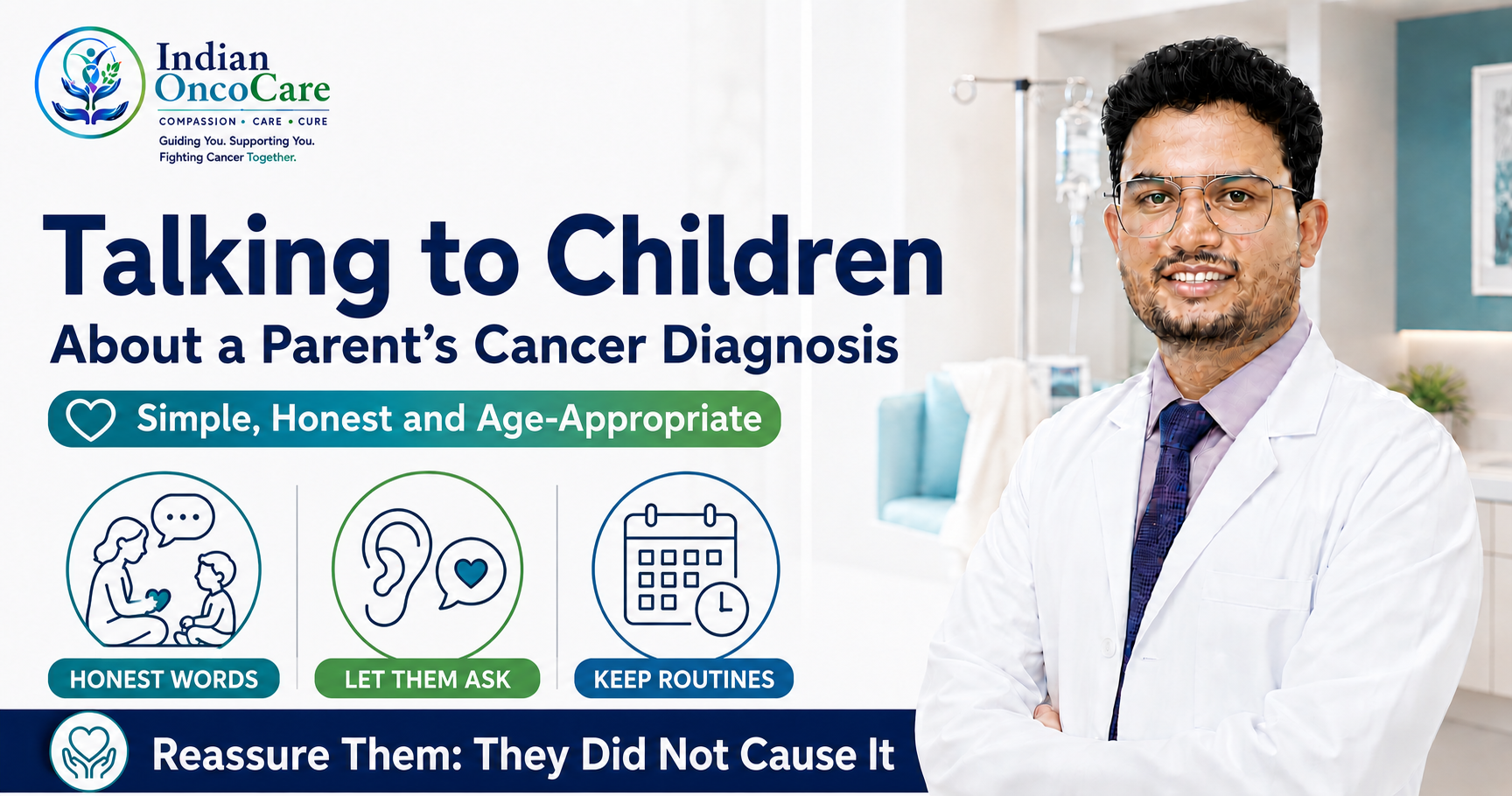 Talking to Children About a Parent’s Cancer Diagnosis