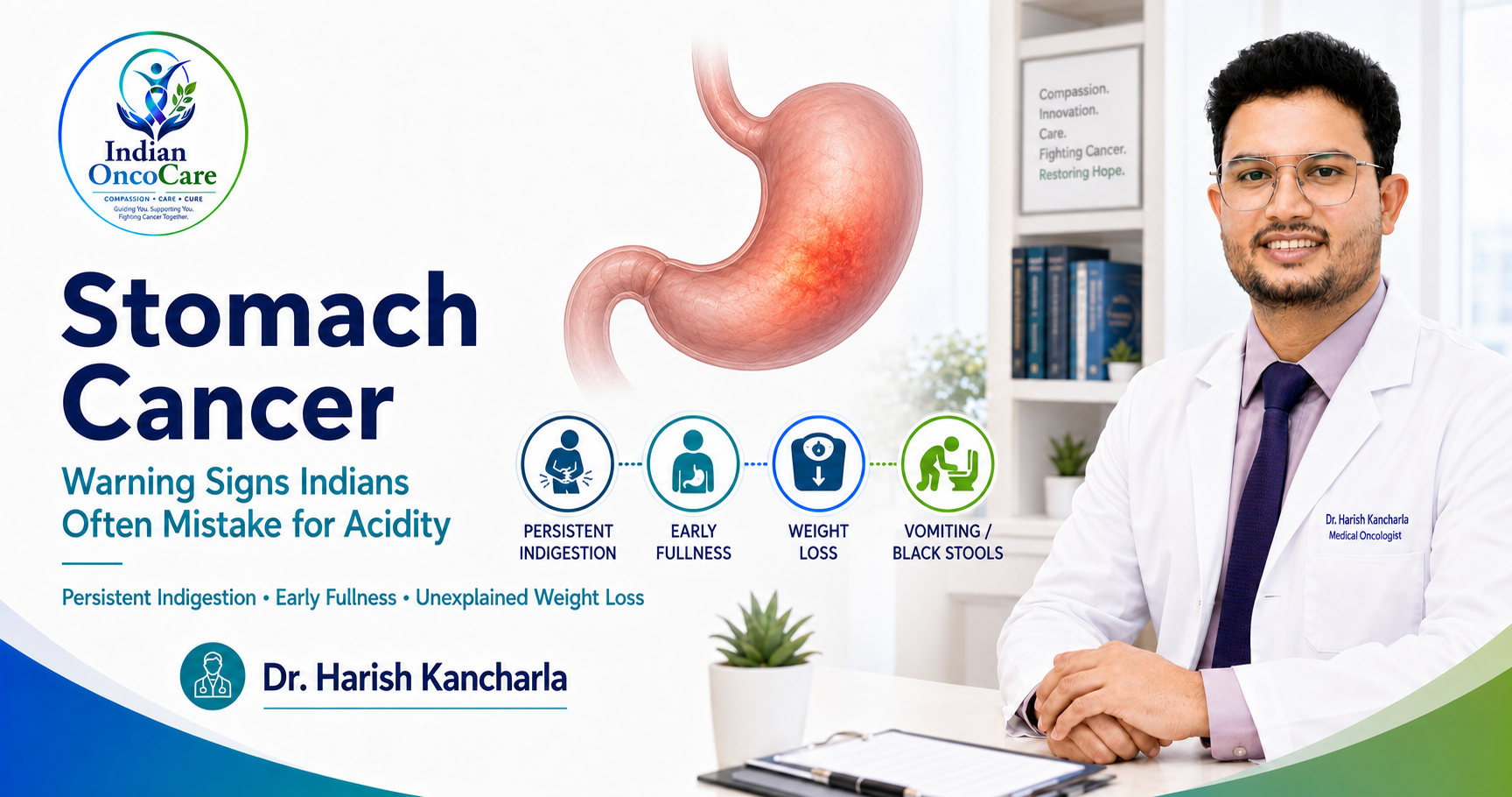 Stomach Cancer: Warning Signs Indians Often Mistake for Acidity
